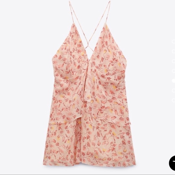 PRINTED SHORT DRESS - Picture 2 of 6